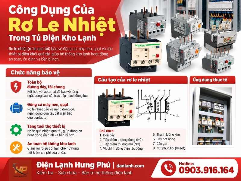 Rơ le nhiệt là gì?