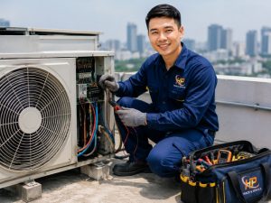 Thợ lành nghề sửa máy lạnh tận nơi tại TP.HCM, báo giá trước khi sửa, bảo hành linh kiện 6 tháng