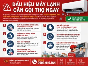 Sửa máy lạnh Gò Vấp tại nhà — thợ chuyên, báo giá trước, bảo hành theo hạng mục — Điện Lạnh Hưng Phú